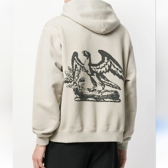 Yeezy Season 5 Calabasas Eagle hoodie Cream Size Midium
